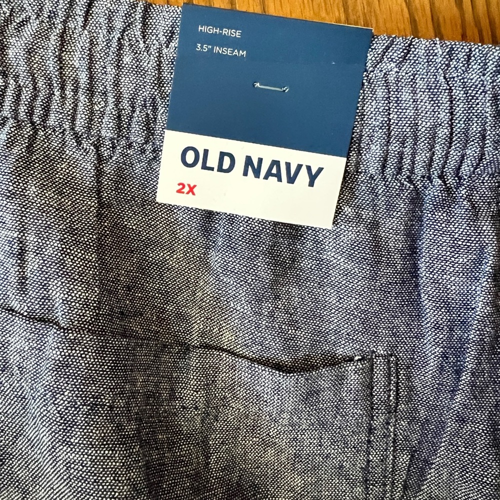 Womens Old Navy size 2x high rise shorts - Picture 5 of 6